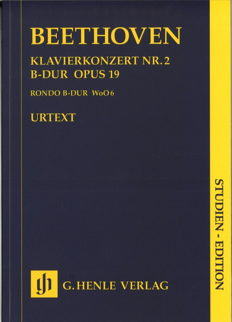 Beethoven, Concerto for Piano No. 2 (Henle)