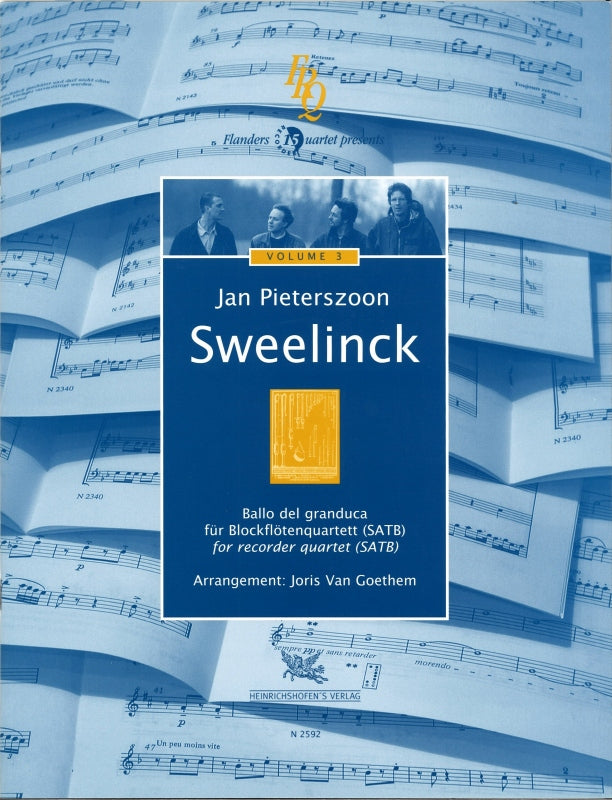 Sweelink, Ballo del granduca (SATB) (Heinrichshofen)