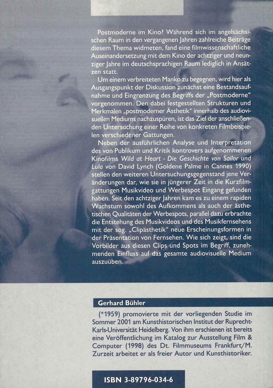 Buhler, Postmoderne: Auf dem Bildschirm (Gardez)