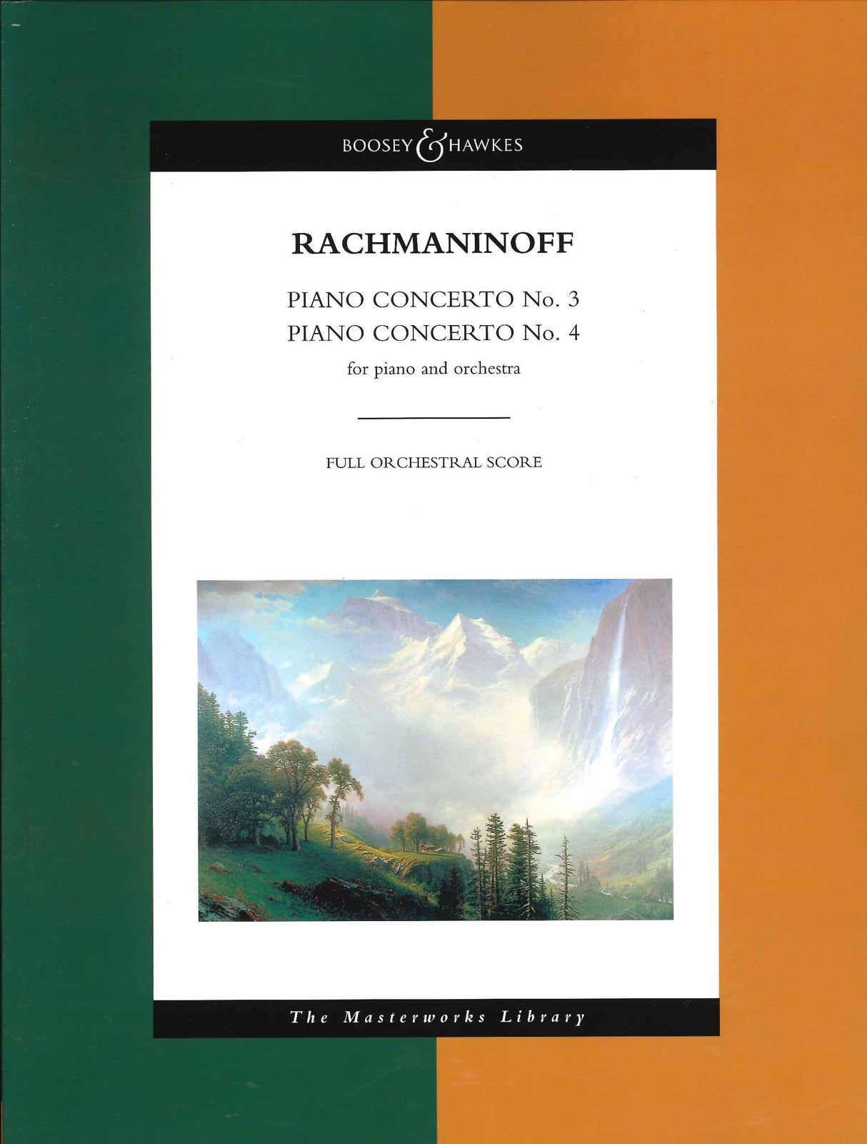 Rachmaninoff, Concertos for Piano 3, 4 (Boosey)