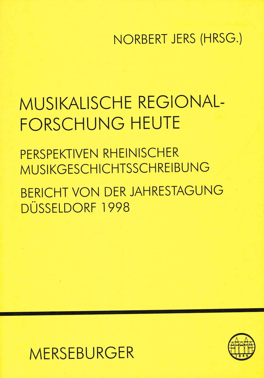 Jers, Musikalische Regionalforschung (Merseburger)