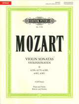 Mozart, Sonatas 2: KV 296-403 (Eisen) (Peters)