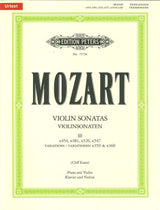 Mozart, Sonatas 3: KV 454-547 (Eisen) (Peters)