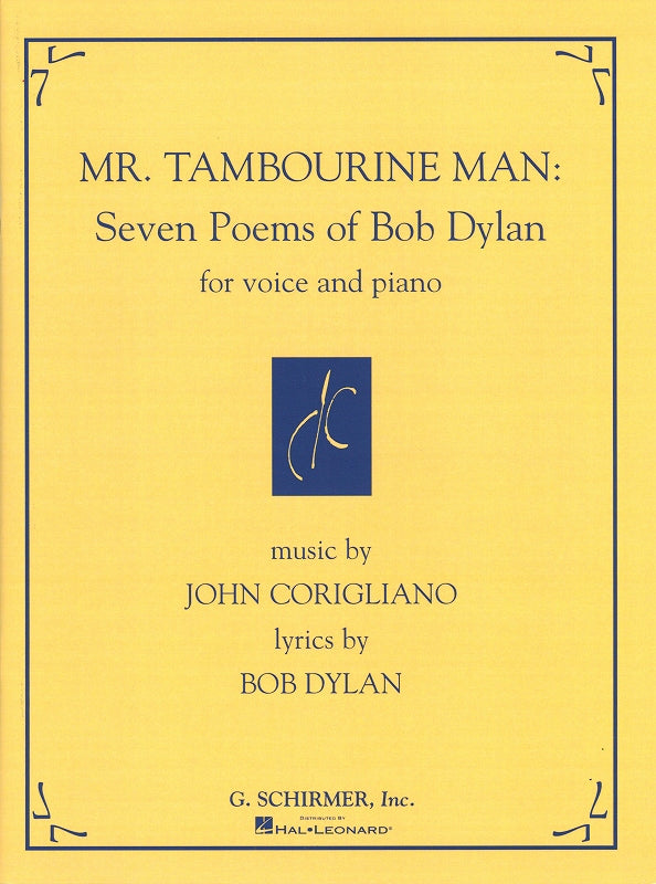 Corigliano, Mr. Tambourine Man (G.Schirmer)