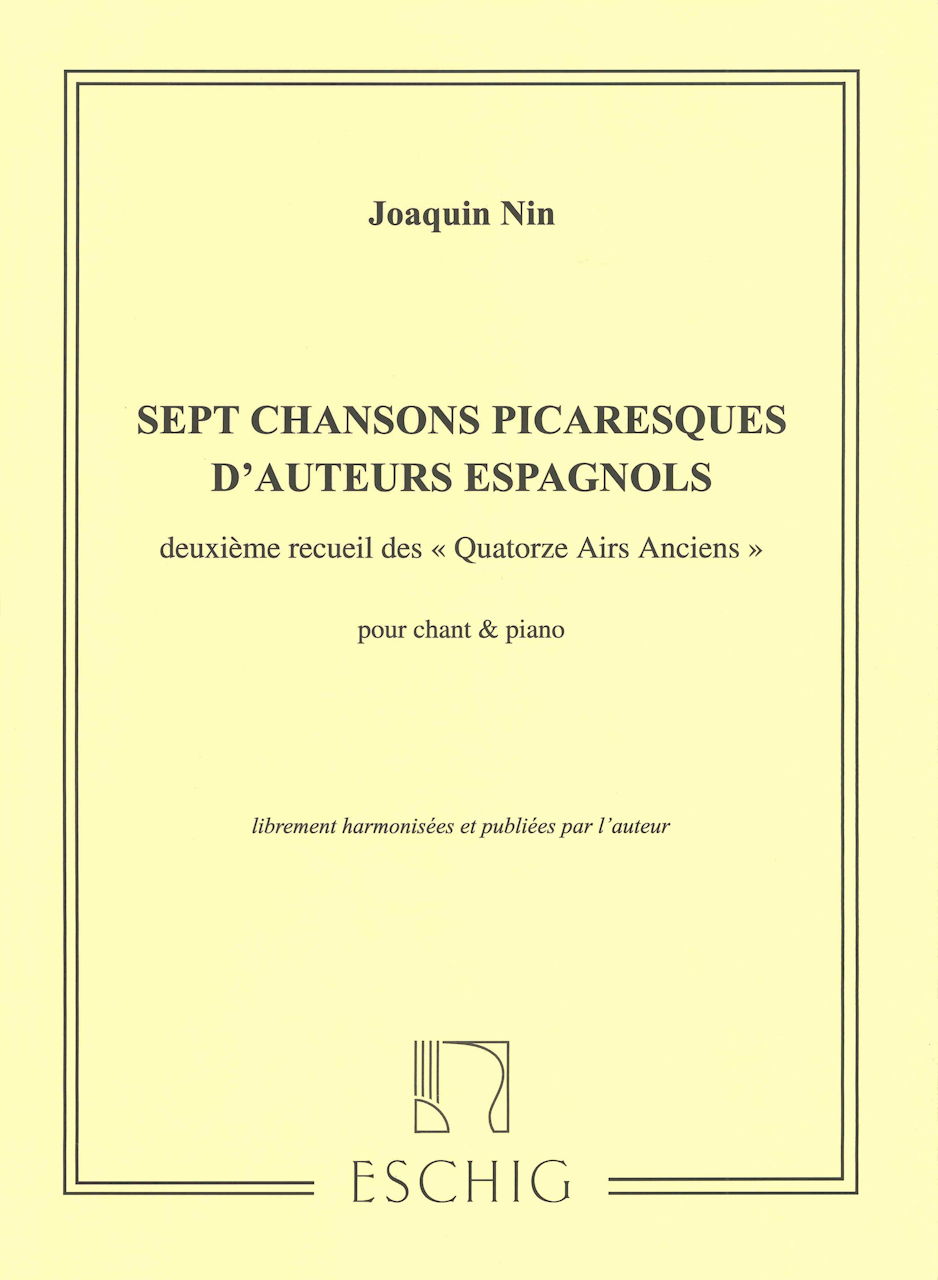 Nin, 14 Airs anciens d'auteurs esp., 2 (Eschig)
