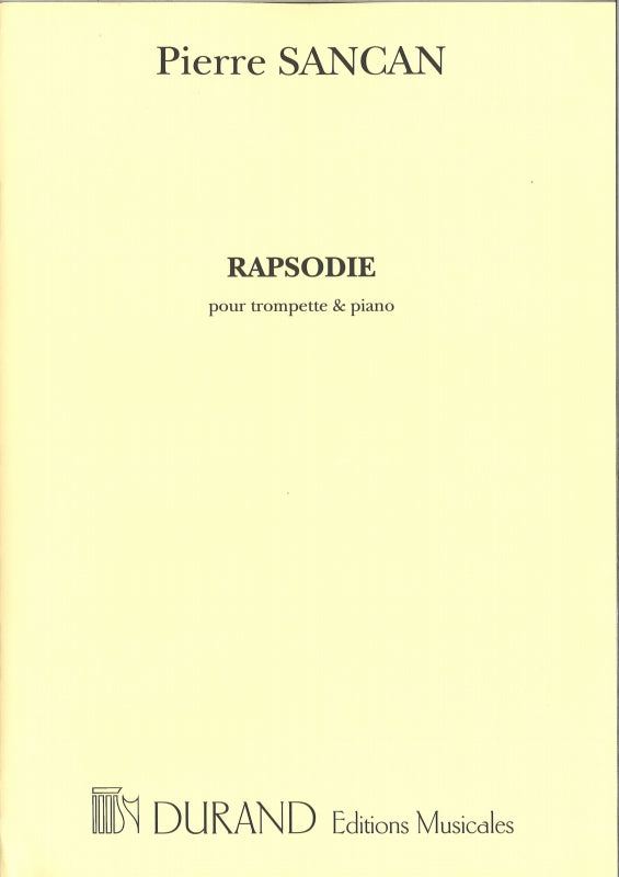 Sancan, Rapsodie (Trp,Pf) (Rideau Rouge)