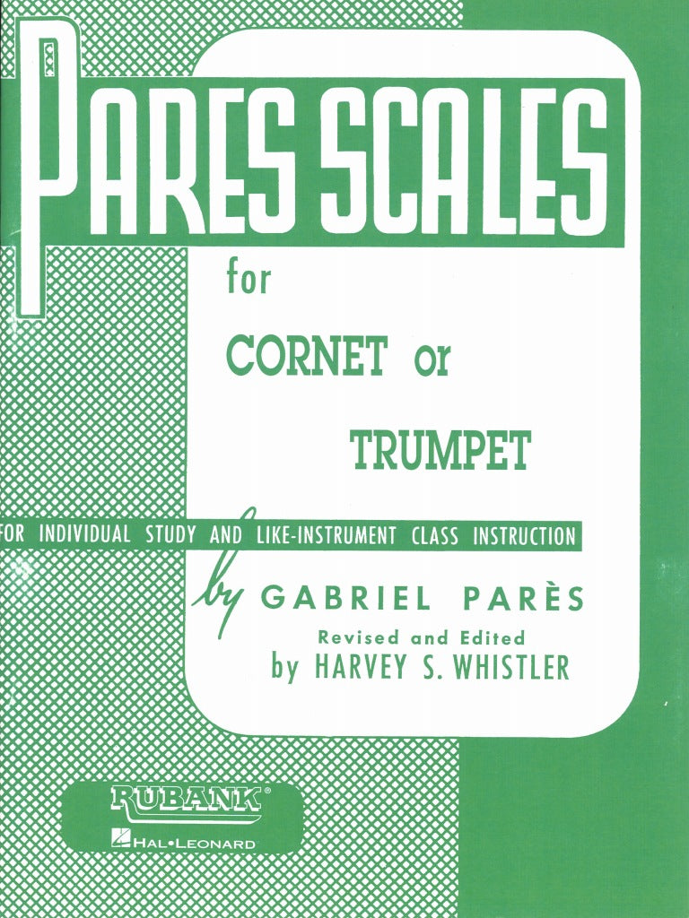 Pares, Pares Scales: Cornet/Trp/Bar (Rubank)