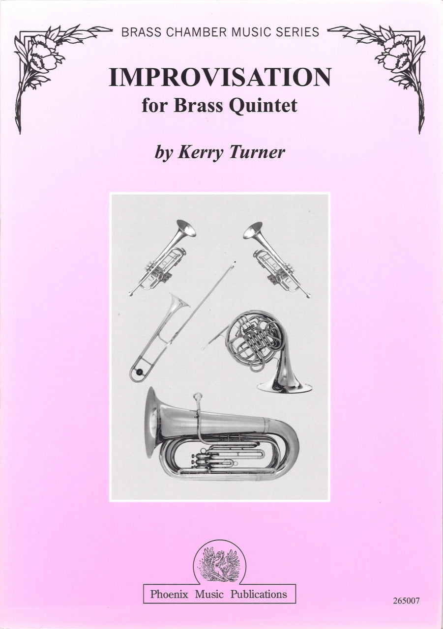 Turner, Improvisation for Brass Quintet (Phoenix Music Publications)