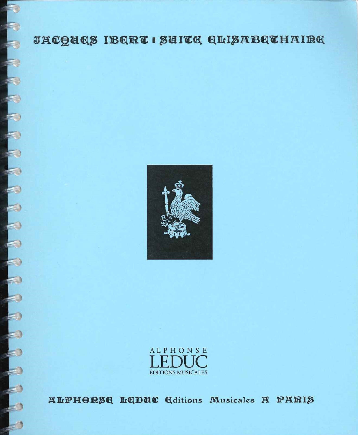 Ibert, Suite elisabethaine: pour orch (Leduc)