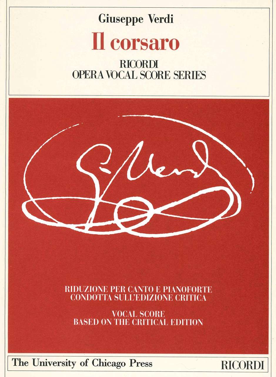 Verdi, Corsaro [I] (Hudson) (Chicago Press, The University of/Ricordi)