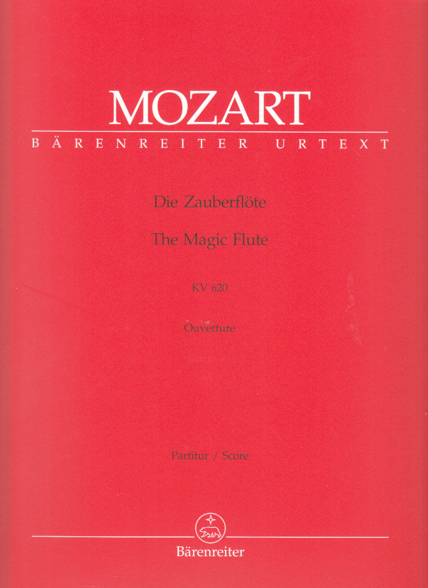 Mozart, Zauberflote Ov. (Partitur) (Barenreiter)