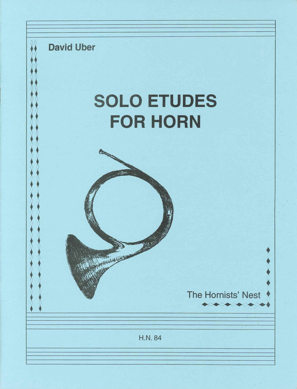 Uber, Solo Etudes for Horn (Hornists' Nest)