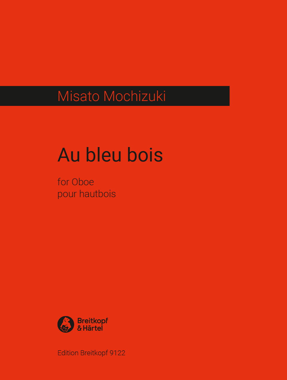 Mochizuki, Au bleu bois (Ob Solo) (Breitkopf)
