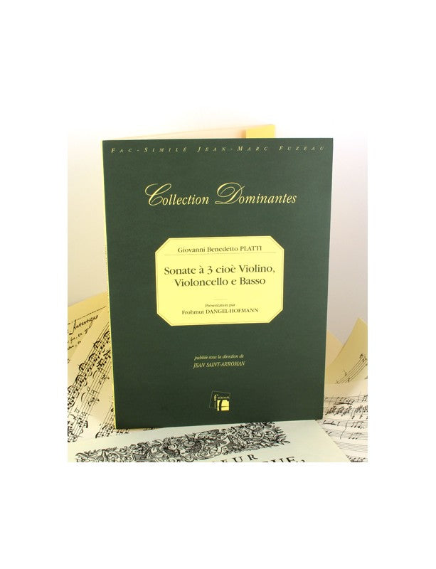 Platti, Sonate a 3 cioe Vn,Vc,Bc (Fuzeau)