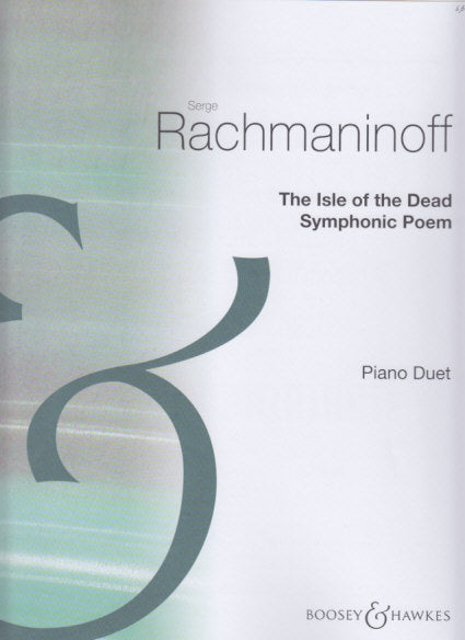 Rachmaninoff, Isle of the Dead op. 29 (Boosey)