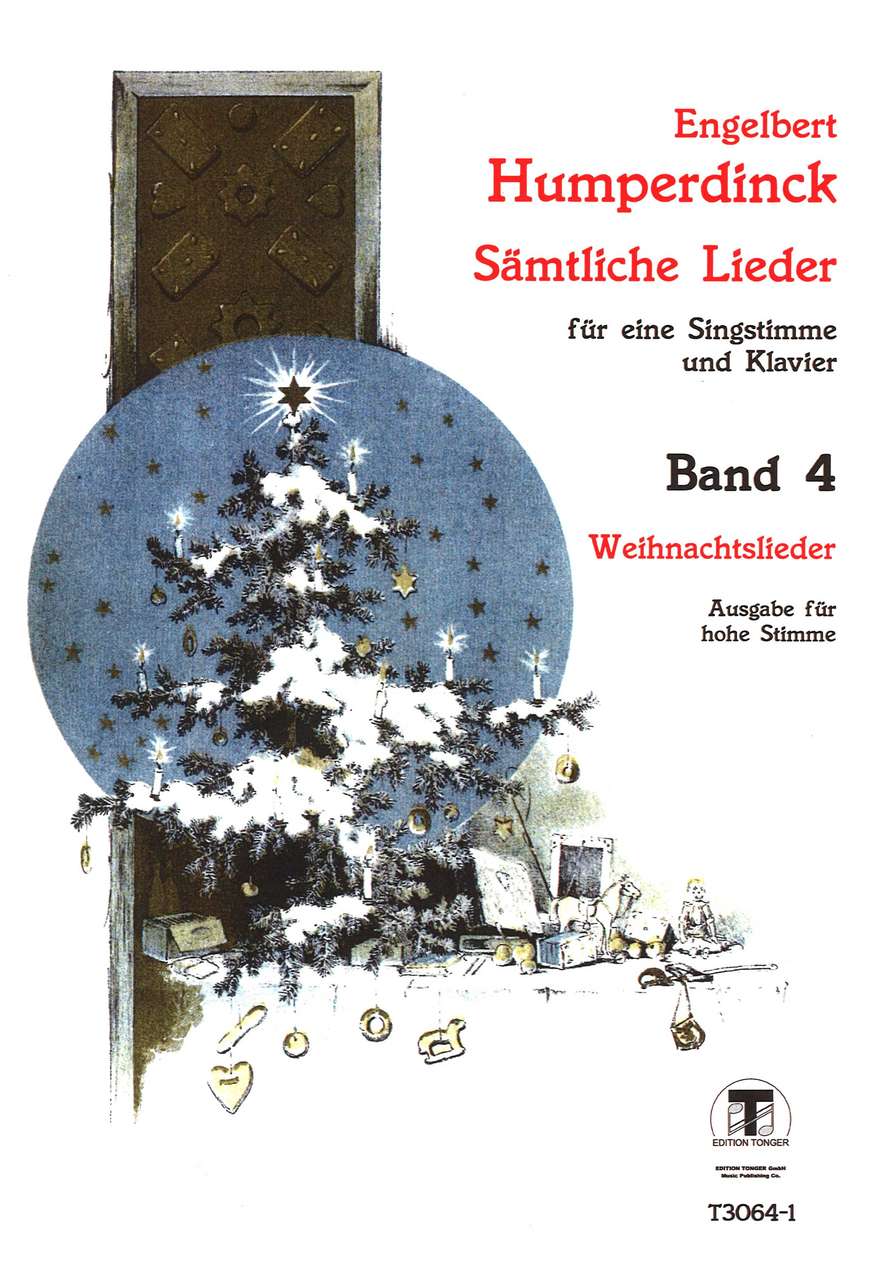 Humperdinck, Samtliche Lieder 4 (H) (Tonger)