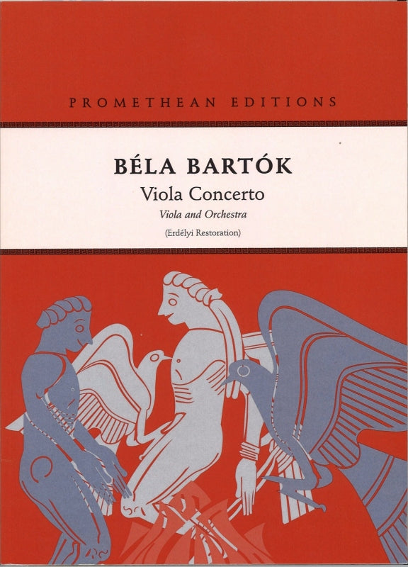 Bartok, Concerto for Viola (Erdelyi) (Promethean Editions)