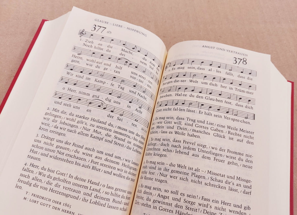Evangelisches Gesangbuch: Sachsen (Rot) (Evangelische Verlagsanstalt)