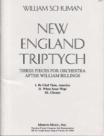 Schuman,W., New England Triptych (Merion)