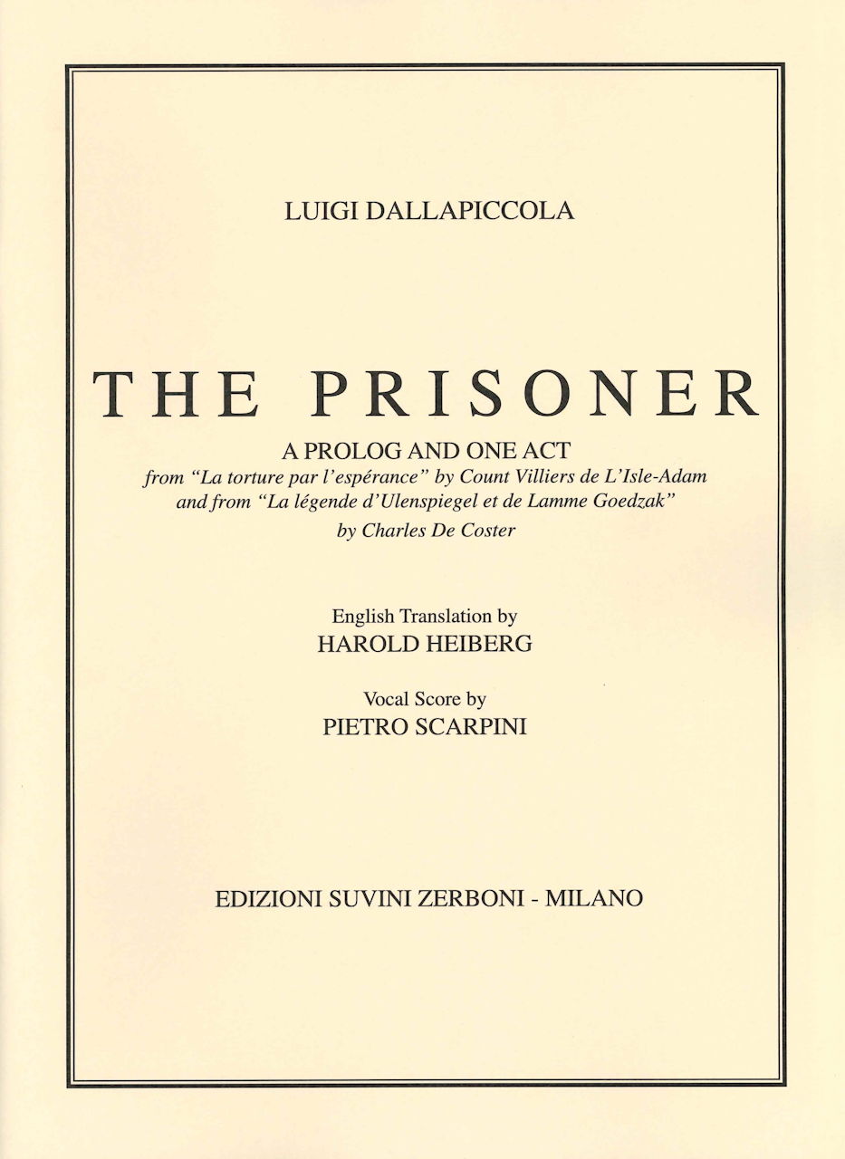 Dallapiccola, Prigioniero [I/E] (Suvini Zerboni)