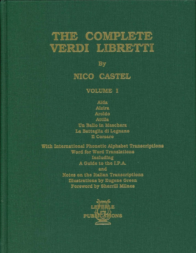 Castel, Complete Verdi Libretti 1 (Leyerle Publications)