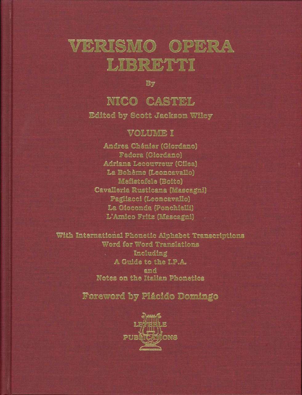 Castel, Verismo Opera Libretti 1 (Leyerle Publications)