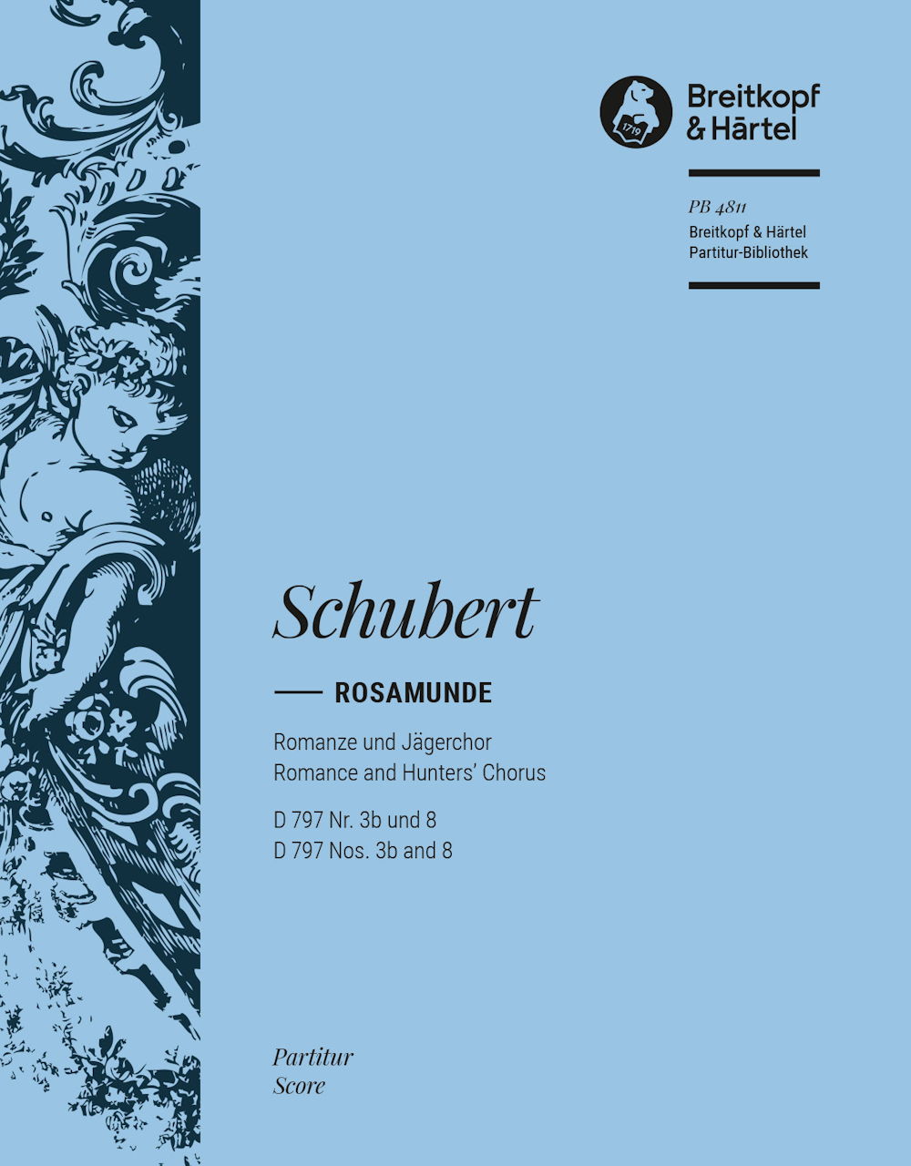 Schubert, Rosamunde No. 3b, 8 Full Score (Breitkopf)