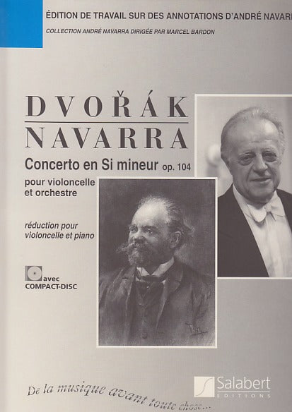 Dvorak, Concerto op. 104 (Navarra/Bardon (Salabert)