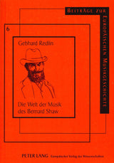 Redlin, Welt der Musik des B. Shaw (Peter Lang)
