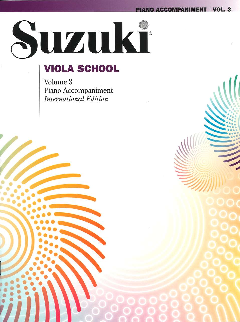 Suzuki Viola School 3: Piano Accomp. (Summy-Birchard/Alfred)