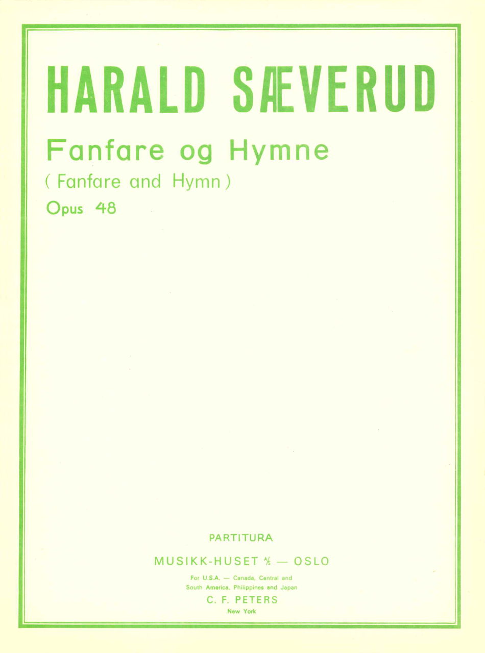 Saeverud, Fanfare og Hymne op. 48 (Musikk-Huset)