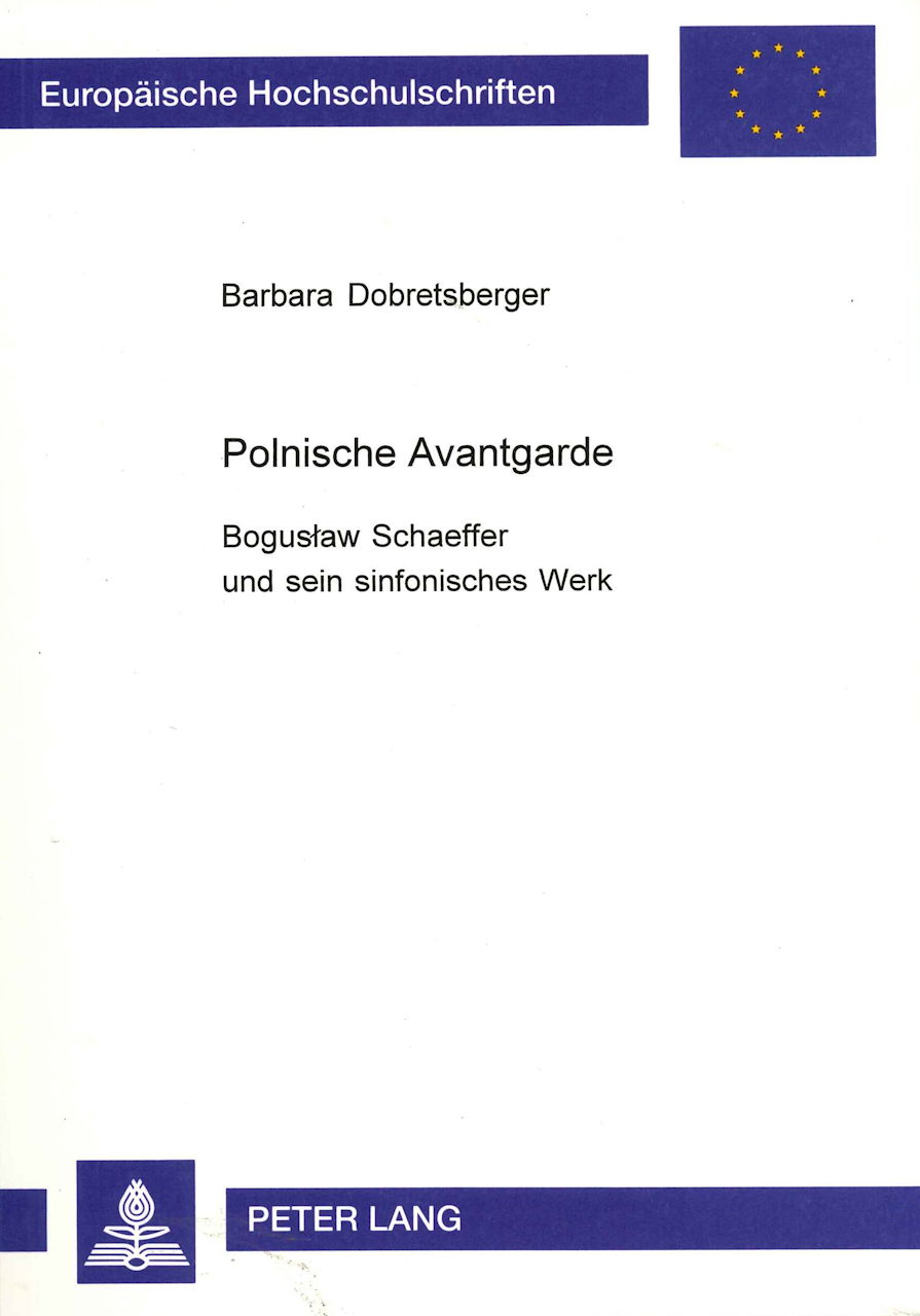 Dobretsberger, Polnische Avantgarde (Peter Lang)