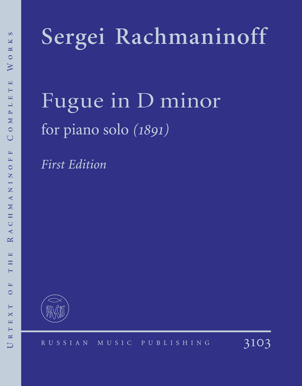 Rachmaninoff, Fugue in d minor (Russian Music Publishing)