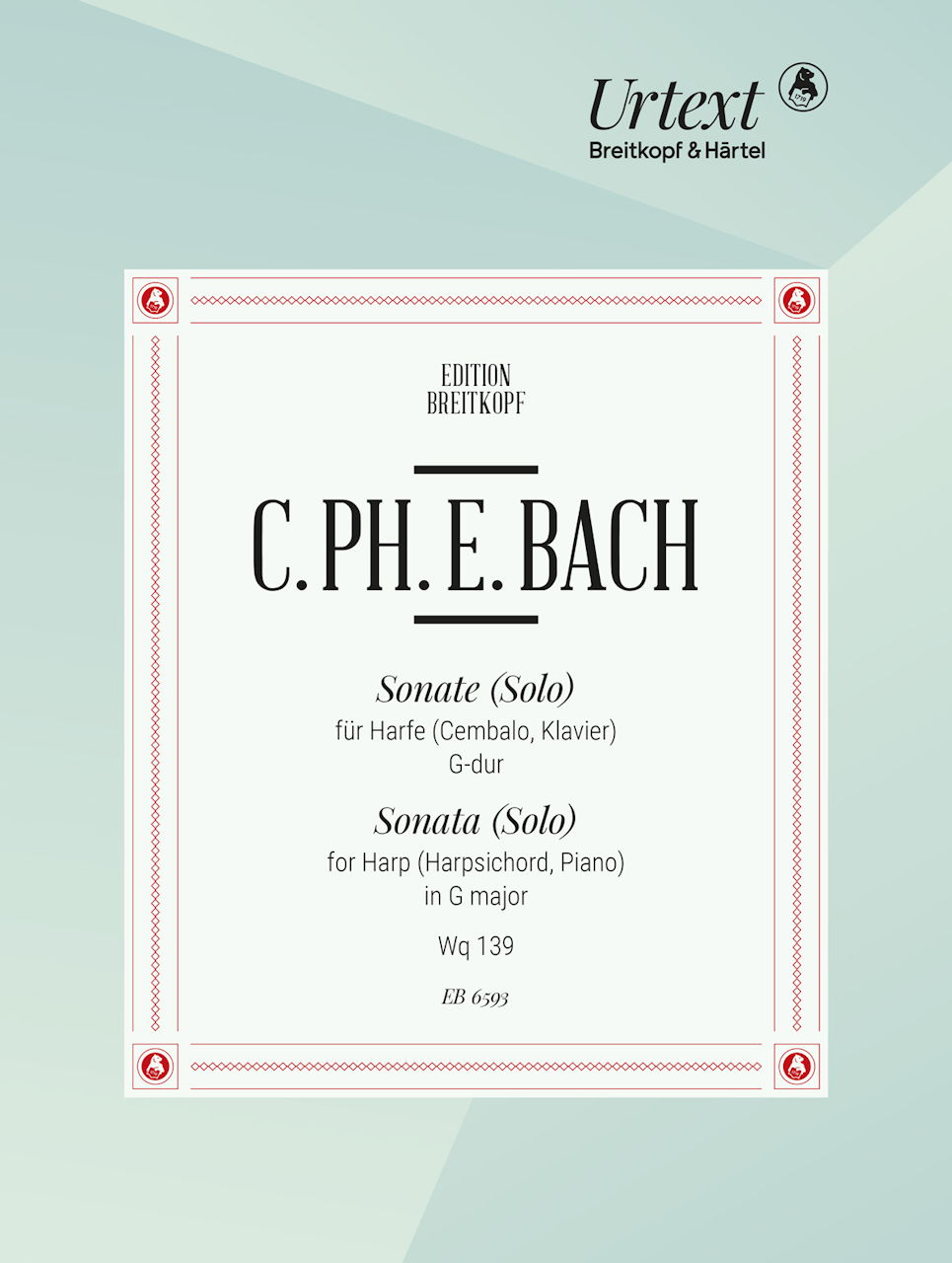 Bach,C.P.E., Sonata/Solo in G Wq 139 (Breitkopf)