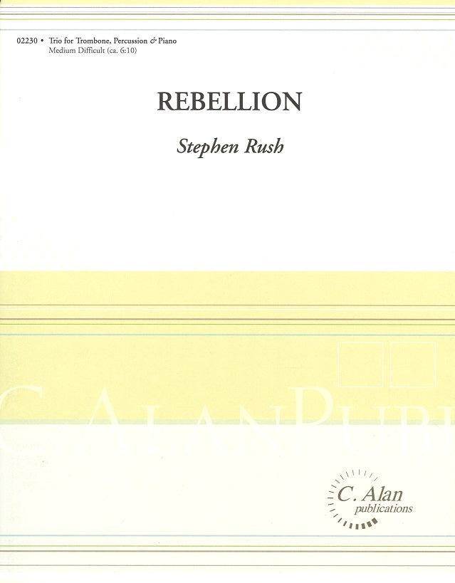 Rush, Rebellion (Tbn,Pf,Perc) (C.Alan)