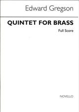 Gregson, Quintet for Brass (Score) (Novello)