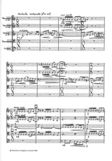 Gregson, Quintet for Brass (Score) (Novello)