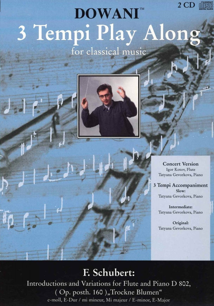 Schubert, Var. 'Trockne Blumen' (acc. CD (Dowani)