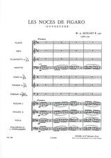 Mozart, Ov KV 492 Noces de Figaro (Heugel)