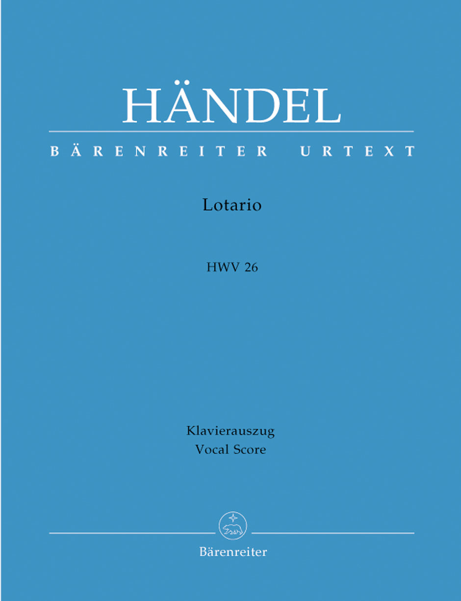Handel, HWV 26 Lotario [I/G] (Barenreiter)