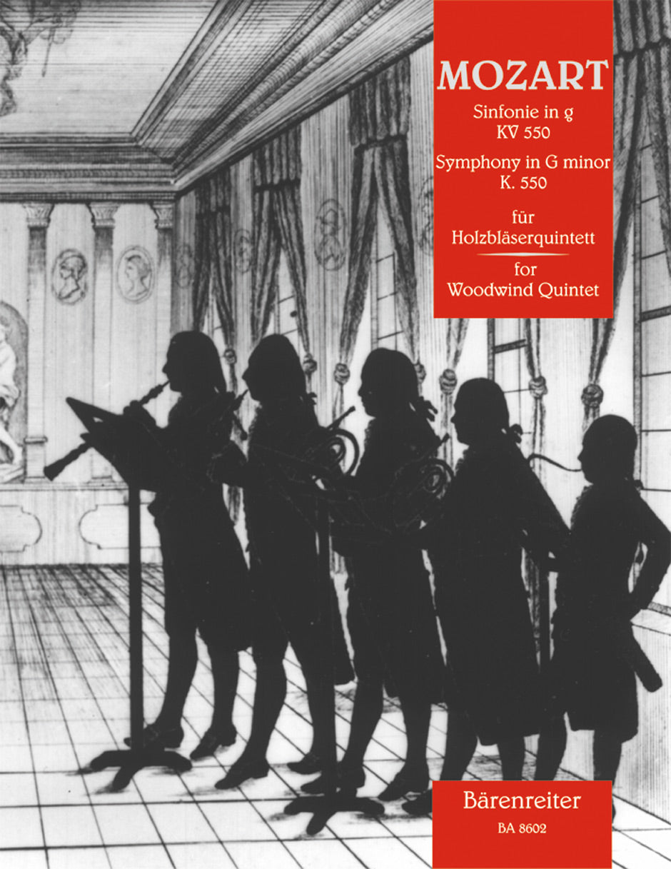 Mozart, Symphonie in g, KV 550 (Quintet) (Barenreiter)