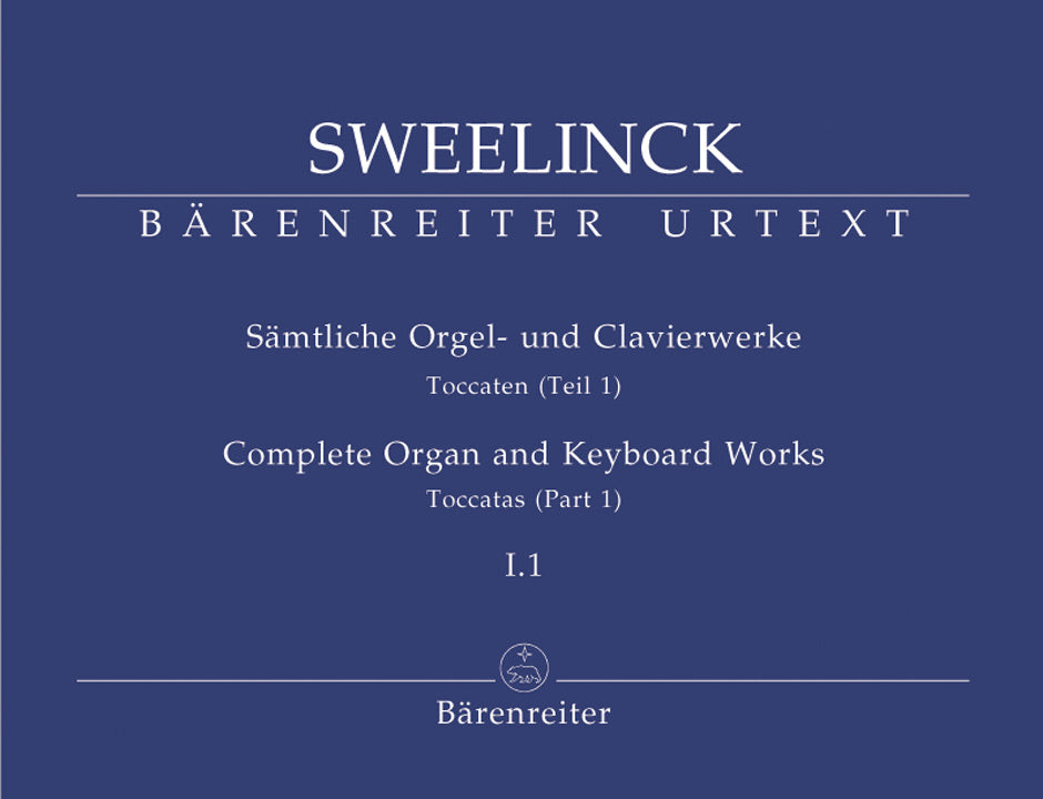 Sweelinck, Samtliche Orgelwerke 1/1 (Barenreiter)