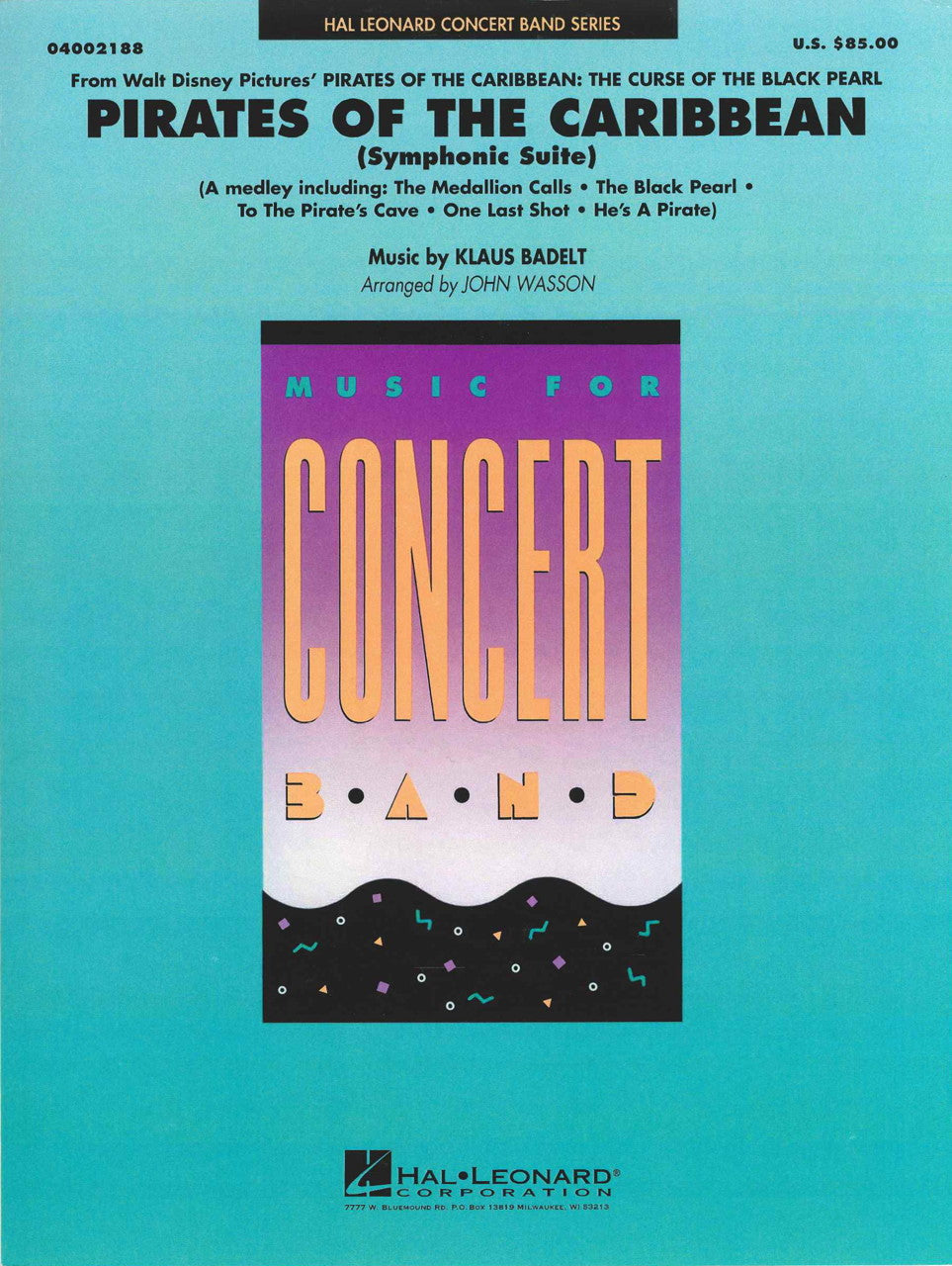 Pirates of the Caribbean: Sym. Suite (Hal Leonard)