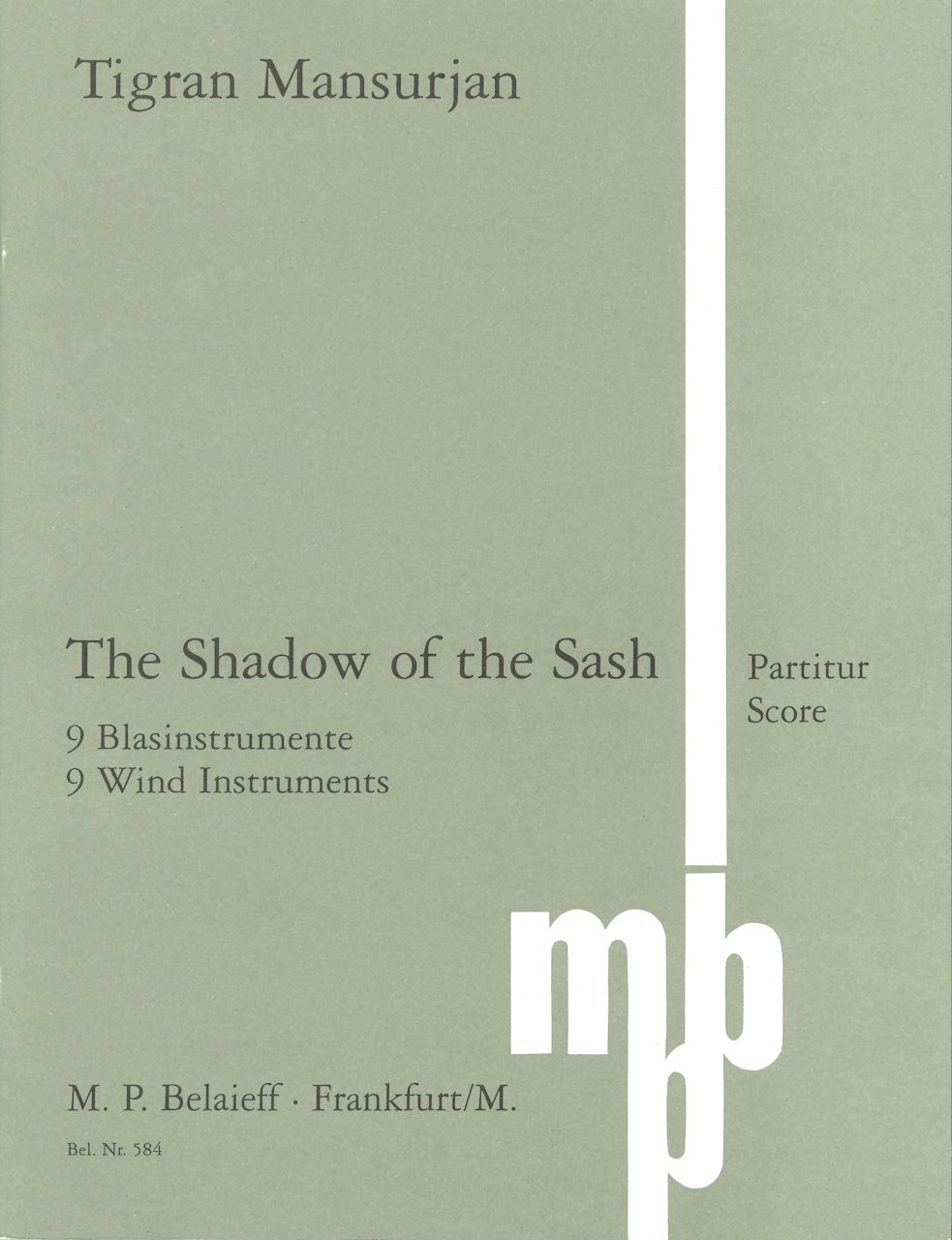 Mansuryan, Shadow of the Sash (Belaieff)
