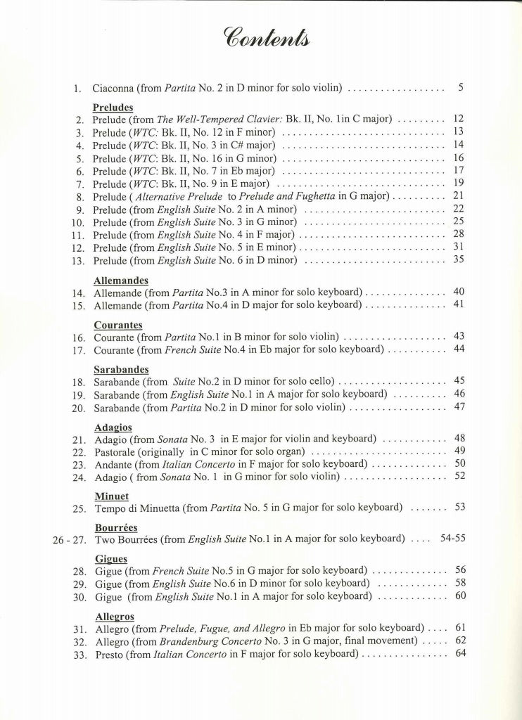 Bach, 33 Solos for the Virtuoso Flutist (IMC)