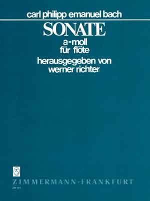 Bach,C.P.E., Sonata Wq 132 (Richter) (Zimmermann)