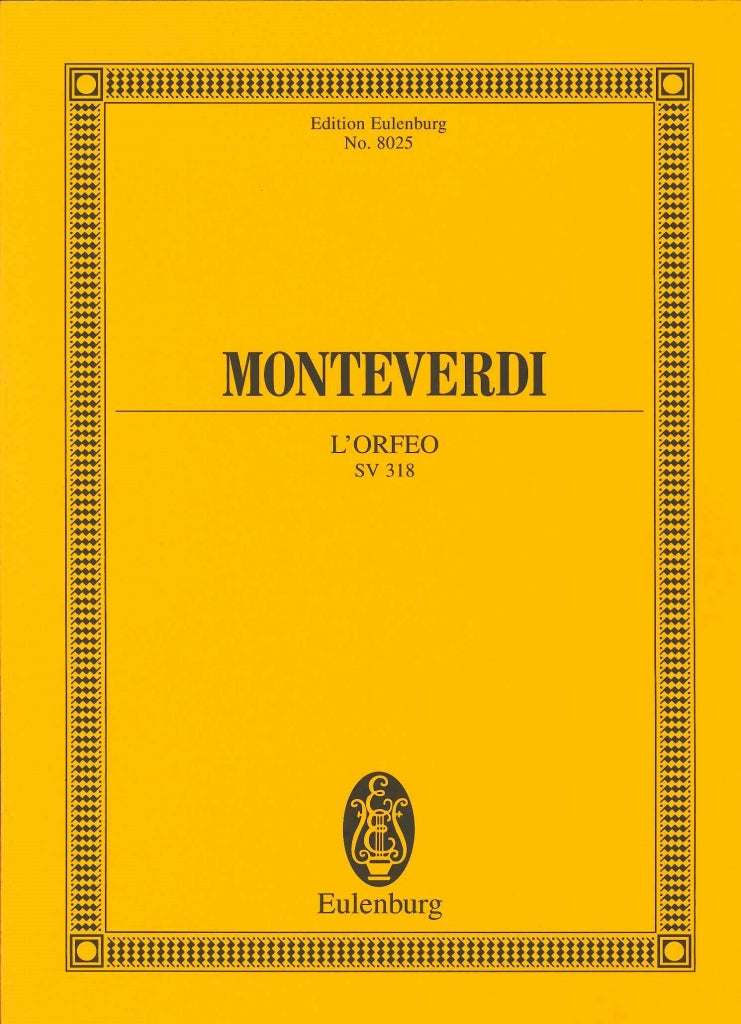 Monteverdi, Orfeo: Favola in Musica (Eulenburg)