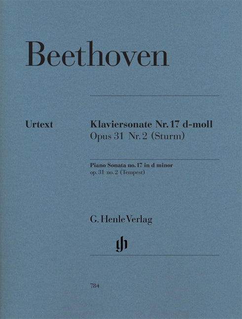 Beethoven, Sonata No.17 Tempest (rev.) (Henle)