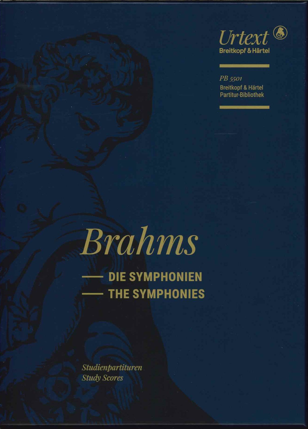 Brahms, Symphonien im Schuber (Breitkopf)