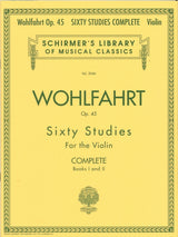 Wohlfahrt, 60 Studies op. 45, Complete (G.Schirmer)